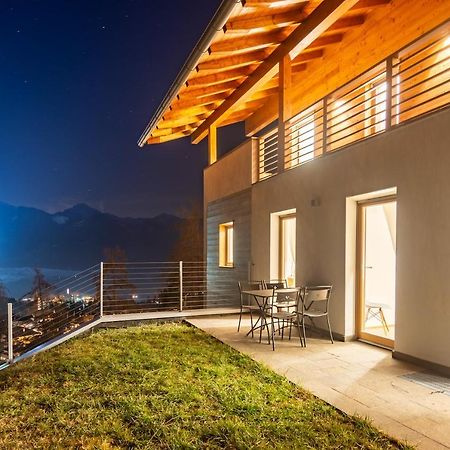 Ferienwohnung Chalet Schwarzhorn Varena Exterior foto