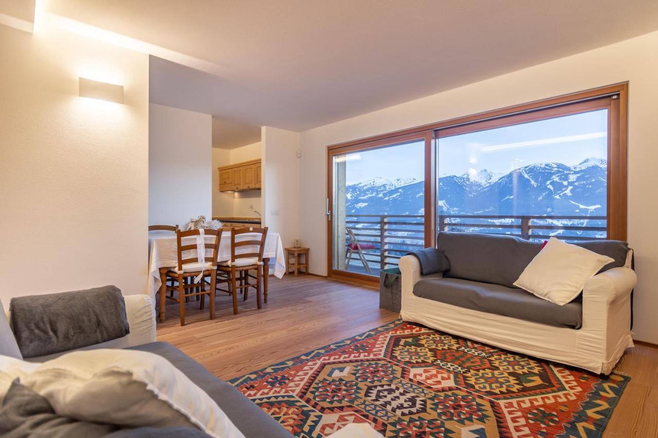 Ferienwohnung Chalet Schwarzhorn Varena Exterior foto